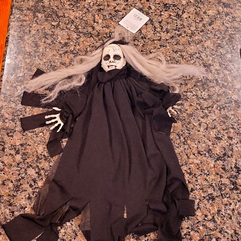 Halloween creepy doll 20 inches in length by the Gothic Collection new with tags